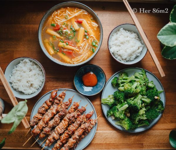 bua com gia dinh 3 nguoi 7 - Thực đơn đơn giản & ngon cho bữa cơm gia đình 3 người