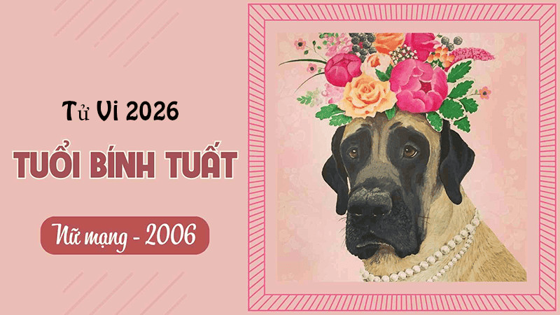 2026 là một năm thuận lợi với nữ Bính Tuất khi sao Mộc Đức chiếu mệnh sẽ hỗ trợ học tập và mở rộng kiến thức