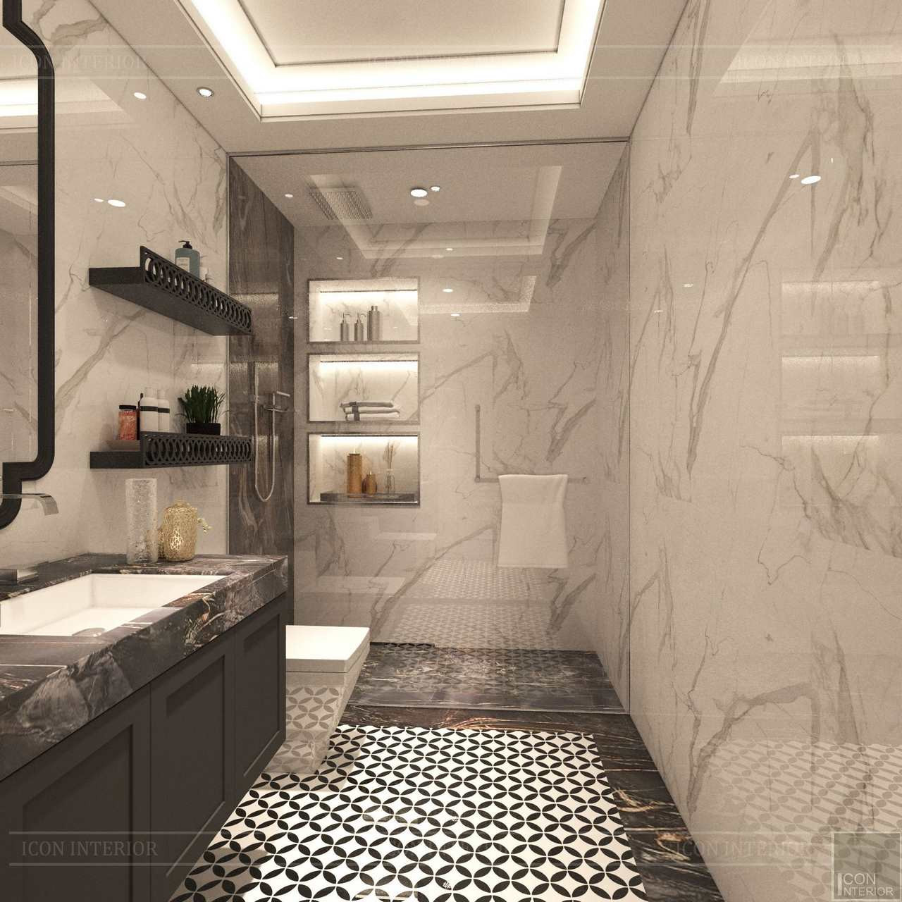 Nhà bếp nên đặt ở các góc nhà.