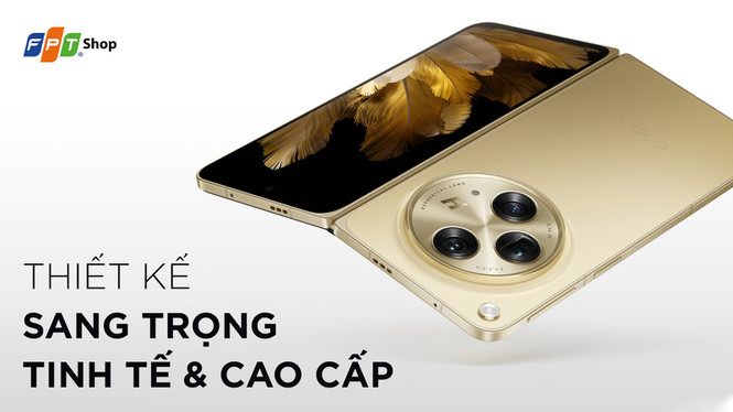 OPPO Find N3 5G Vàng Thời Thượng