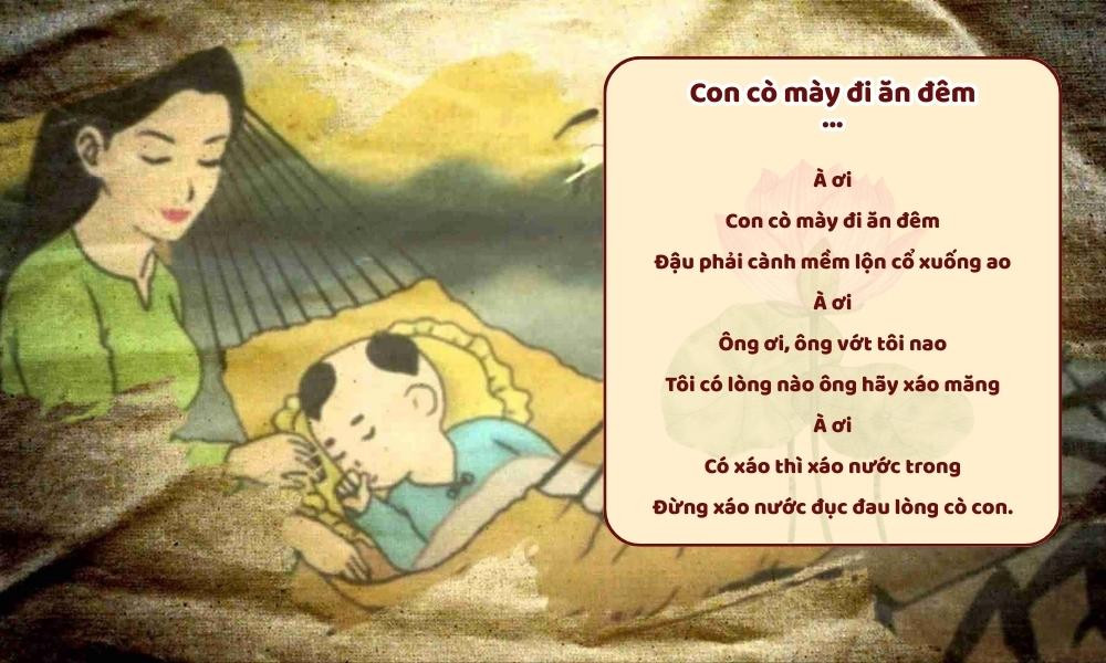Mẹ vỗ về con thơ trong vòng tay ấm áp