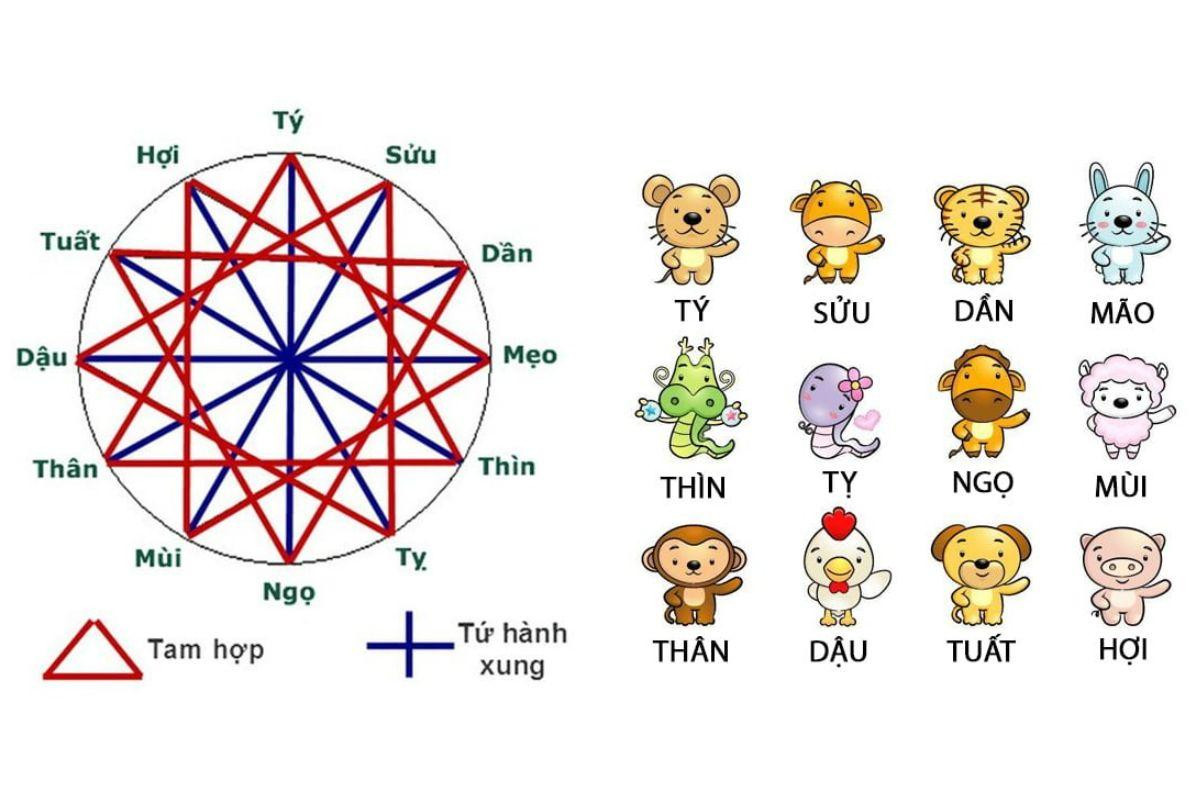 Các cặp tuổi hợp và khắc với người sinh năm Canh Thìn 2000