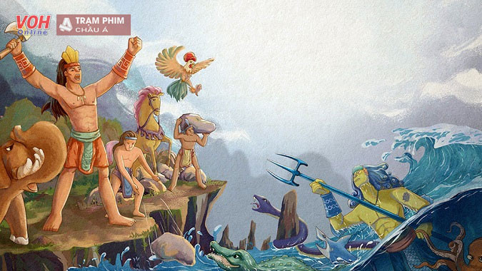 Sơn Tinh Thủy Tinh, trận chiến không hồi kết giữa Thần Núi và Thần Nước