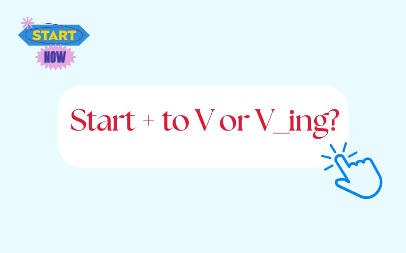 Hình ảnh minh họa ý nghĩa từ Start, có thể là danh từ hoặc động từ