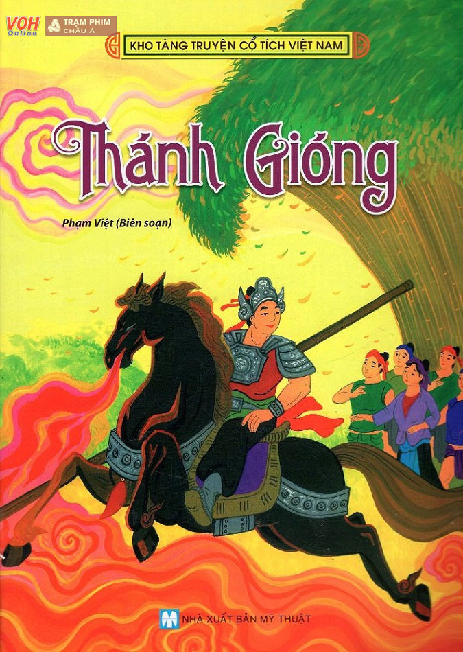 Thánh Gióng vươn mình thành tráng sĩ dẹp giặc Ân