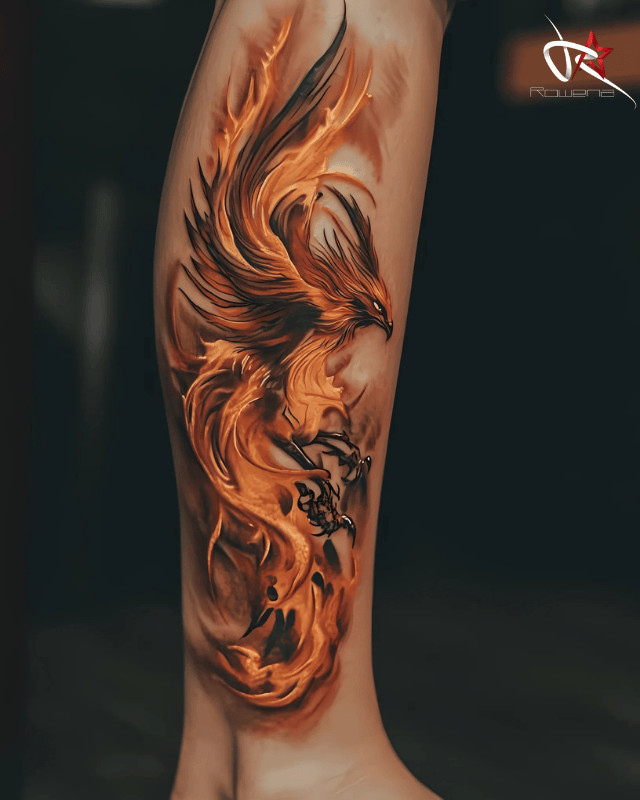 Phượng hoàng lửa tái sinh, biểu tượng của sự bứt phá và danh vọng cho tuổi Ngọ mệnh Hỏa