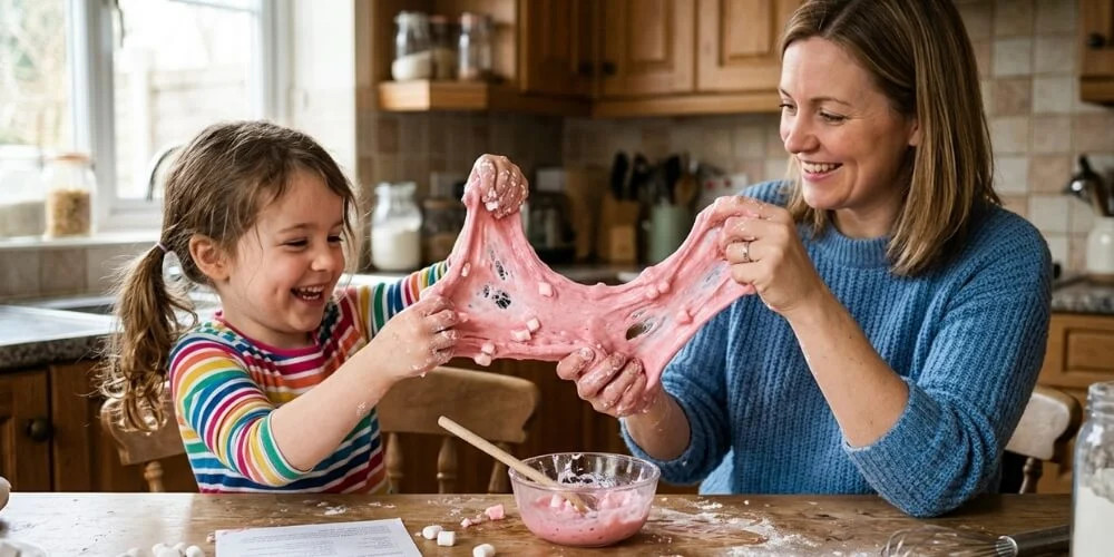 Slime làm từ kẹo dẻo