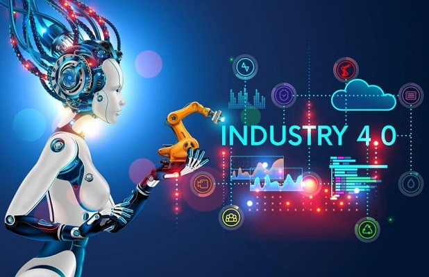 Hình ảnh minh họa khái niệm IoT và kết nối thông minh