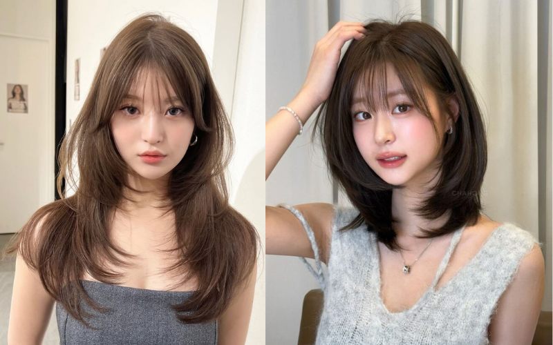 Các kiểu tóc nữ đẹp giúp nàng thay đổi diện mạo và phong cách 9 Nên chọn kiểu tóc phù hợp với dáng mặt tròn, vuông, dài, kim cương