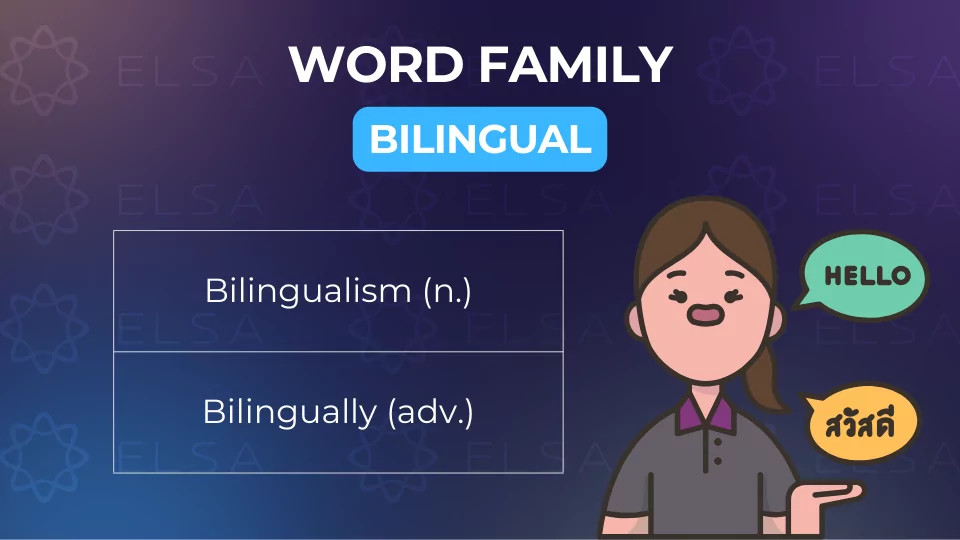 Word family của bilingual