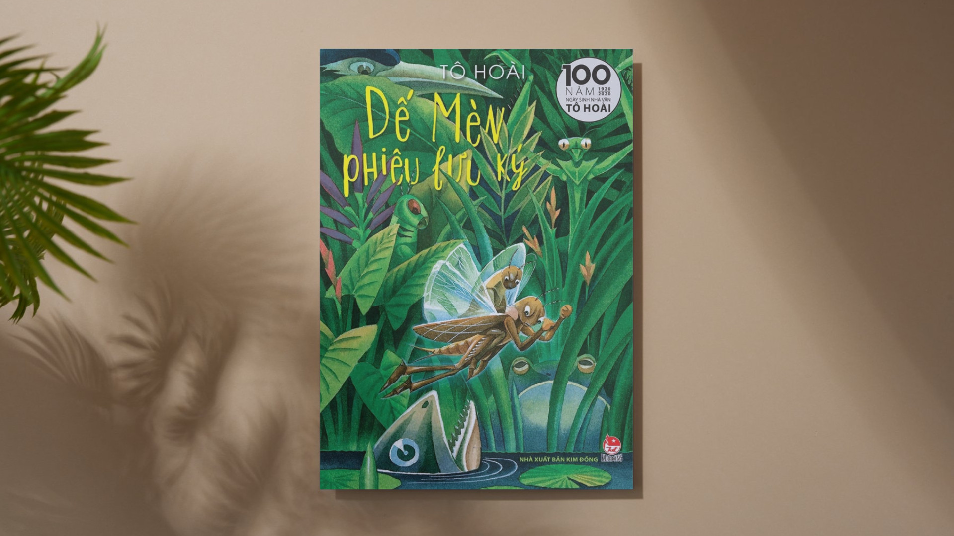 Minh họa Dế Mèn đang suy tư