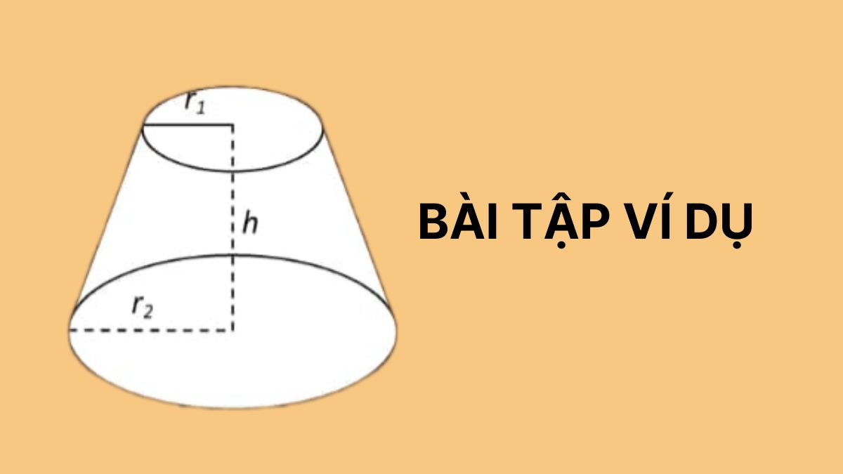 Bài tập tính thể tích hình nón 3